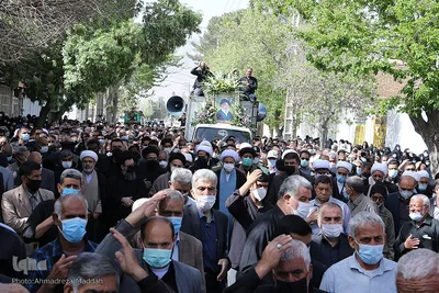 تشییع و خاکسپاری پیکر مرحوم آیت‌الله « سیدمحمد فقیه» در نی ریز‎‎