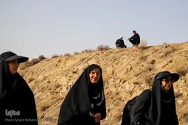 زائران پیاده امام رضا(ع)