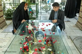 مراسم گرامیداشت شهید حسین فهمیده