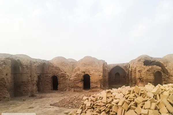 آغاز مرحله دوم و اتمام فاز اول مرمت اساسی کاروانسرای آوه ساوه