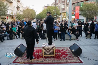 آیین سنتی چهارپایه خوانی در قم