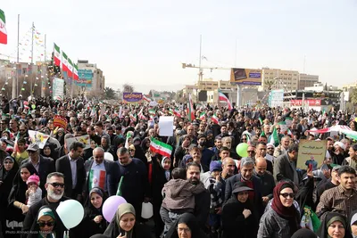 راهپیمایی ۲۲ بهمن در شیراز