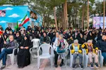 تحویل سال ۱۴۰۵ در گلستان شهدای اصفهان