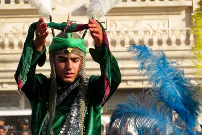 مراسم خیمه‌سوزان و مقتل‌خوانی در خمینی‌شهر اصفهان