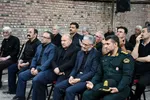 حضور امام جمعه ماکو در جمع عزاداران و اهدای چفیه به آنها‎