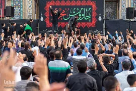 مراسم سیاه‌پوشان امامزاده محمد (ع) کرج
