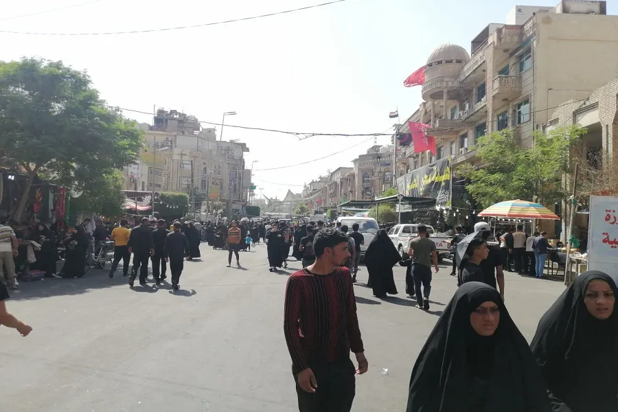 كربلاء المقدسة تشهد توافداً كبيراً للزائرين من مختلف المحافظات العراقية