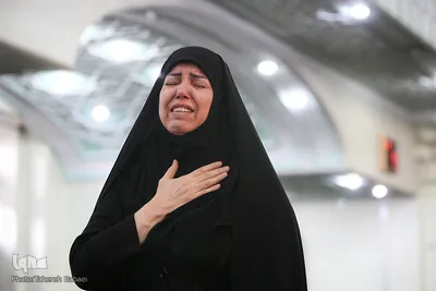 مراسم عزاداری شهادت حضرت زهرا(س) در حرم عبدالعظیم حسنی(ع)