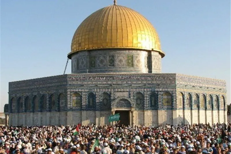 An Kirayi Palastinawa Da Su Tare A Cikin masallacin Aqsa