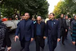 بدرقه پیکر استاد فرشچیان به خانه ابدی (۲)