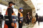 ادامه خدمات‌رسانی به زائران اربعین در نجف اشرف + عکس