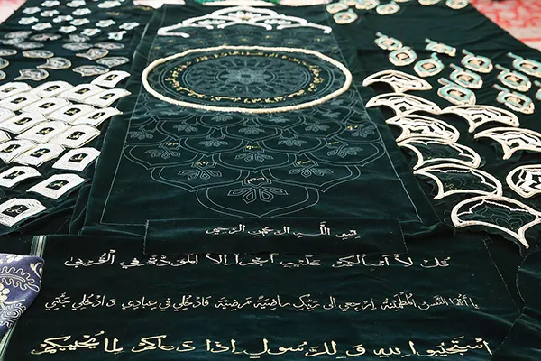 افتتاح کارگاه تولید پوش سنگ مضجع مطهر حضرت رضا(ع)