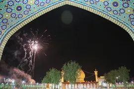 جشن نیمه شعبان در حرم مطهر شاهچراغ(ع)