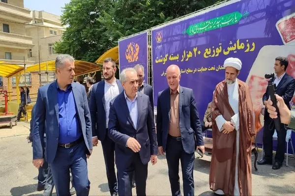 بازدید نماینده ولی‌فقیه و استاندار آذربایجان شرقی از روند اجرای نذر قربانی
