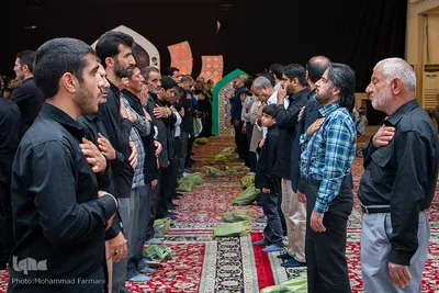 ظهر شهادت حضرت علی علیه السلام در حرم شاهچراغ