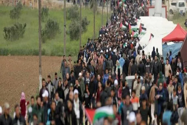 تظاهرات بازگشت تا رفع کامل حصار ادامه دارد