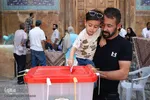 مرحله دوم انتخابات ریاست‌جمهوری در میدان نقش جهان اصفهان