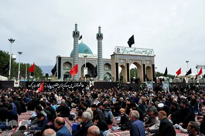 راهپیمایی جاماندگان اربعین حسینی در کاشمر