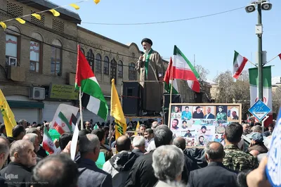 راهپیمایی روز قدس در همدان‎