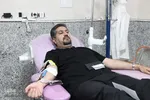 اهدای خون در شب دوم قدر بیرجند ‎‎