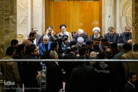 مراسم وداع با پیکر آیت الله هاشمی شاهرودی