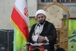 کرسی تلاوت قرآن به مناسبت دهه فجر در شهر سامن