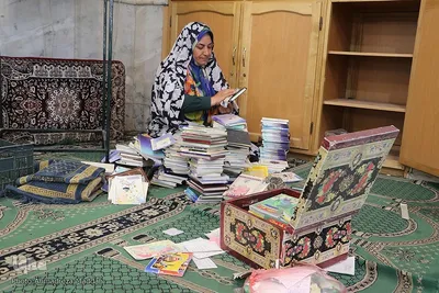 غبارروبی و عطرافشانی مسجد جامع سعدی شیراز‎‎