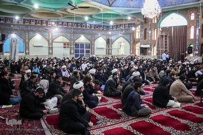 محفل انس با قرآن طلاب در مسجد امام خمینی(ره) اهواز 