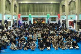 مراسم بزرگداشت سپهبد شهید حسین سلامی و دیگر شهدای قرآنی جنگ دوازده‌روزه