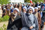 تجمع حمایتی طلاب و روحانیون تبریز در پشتیبانی از فرمایشات مقام معظم رهبری