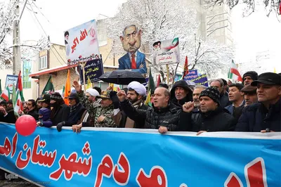 راهپیمایی ۲۲ بهمن ۱۴۰۴ در شهرستان اهر