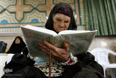 محفل انس با قرآن در مسجد جامع المهدی قزوین
