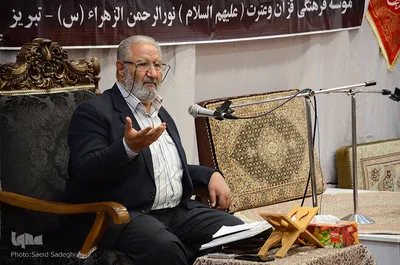 جلسه تفسیر قران در آذربایجان شرقی‎