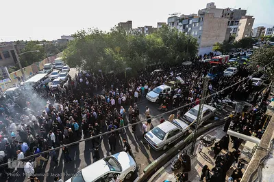 تشییع پیکر دو شهید گمنام در روز شهادت امام جواد (ع)