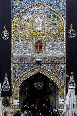حرم حضرت علی(ع) میعادگاه راهپیمایان اربعین حسینی