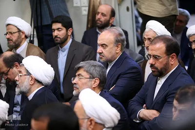 دیدار جمعی از مسئولان ارشد نظام با مقام معظم رهبری