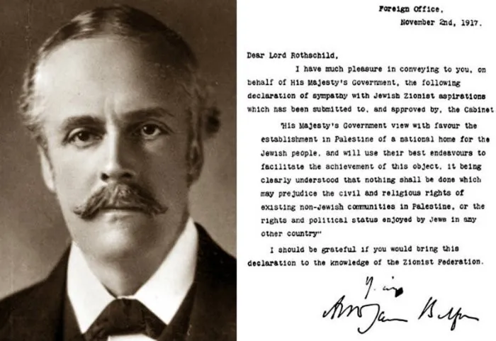 101 años de la Declaración Balfour: Crimen político que sigue cobrando miles de victimas