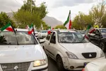 کاروان خودرویی و موتوری امت حزب الله و انقلابی شیراز