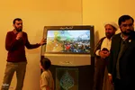 افتتاح نمایشگاه ستاره های زمین در حرم مطهر حضرت شاهچراغ (ع)