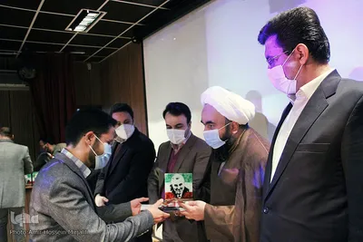 تکریم فعالین و خیرین برنامه های میدانی فرهنگی بسیج دانشجویی استان یزد‎‎