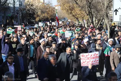 راهپیمایی محکومیت حمله تروریستی در سراسر ایران