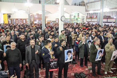 مراسم گرامیداشت سالروز شهادت سردار دلها حاج قاسم سلیمانی در شهرستان اهر