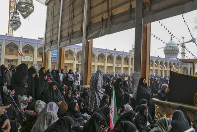 سومین حرم اهل بیت(ع) در عزای رهبر شهید