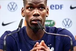 France’s Paul Pogba Removes Alcoholic Drink during Press Conference  