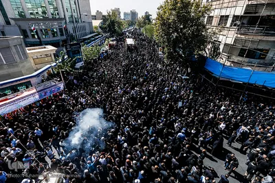 تشییع پیکر ۱۳۵ شهید گمنام دفاع مقدس