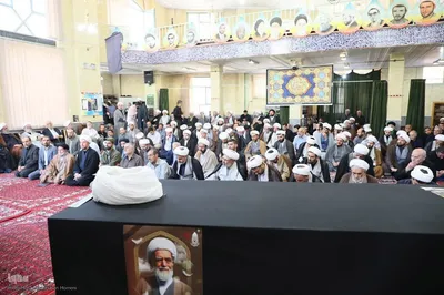 تشییع پیکر آیت‌الله غیاث‌الدین طه محمدی‎