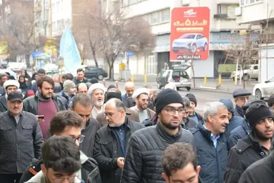 حماسه ماندگار دانشگاهیان دانشگاه تبریز در راهپیمایی ۲۲ بهمن