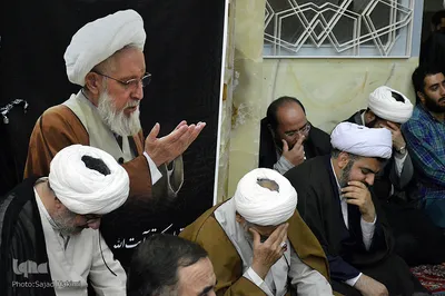 مراسم بزرگداشت ارتحال آیت الله ایمانی در قم