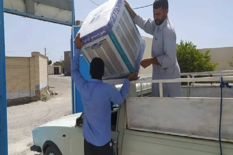 توزیع ۵۰۰ دستگاه کولر آبی بین مددجویان چهارمحال‌وبختیاری