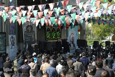 تشییع پیکر پاک شهید مدافع حرم حجت الاسلام و المسلمین «مجید سلمانیان»‎
